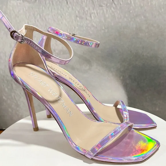 🌹STUART WEITZMAN🌹 Nudistcurve Ankle Strap Sandal Size: 9 - Picture 8 of 12